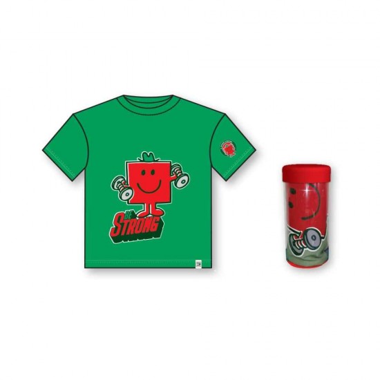 Χάρτινη Πόλη Ο κύριος Δυνατός Παιδικό T-shirt Πράσινο για 5-6 Ετών HP.TST.0008