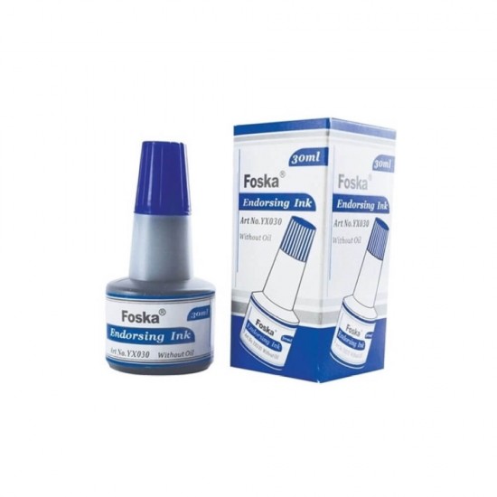 Foska Μελάνι για Ταμπόν Μπλε 118YX030 