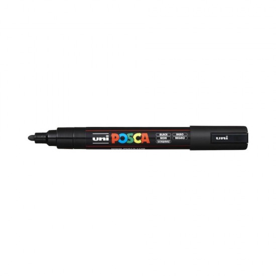 Posca Μαρκαδόρος Σχεδίου 2.5mm Μαύρος PC-5M(N)