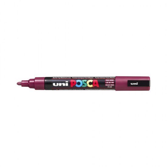 Posca Μαρκαδόρος Σχεδίου 2.5mm Μπορντώ PC-5M(N)