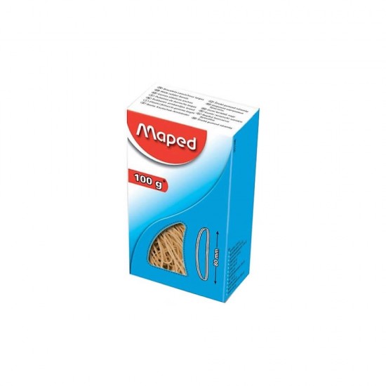 Maped Λαστιχάκια Συσκευασίας σε Κουτί 80mm 100gr 351106