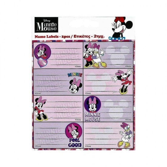 Gim Ετικέτες Τετραδίων Minnie 16τμχ 773-14246
