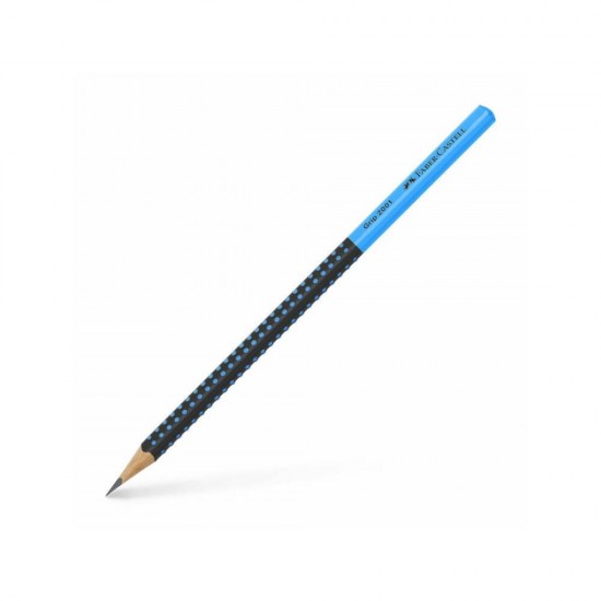 Faber Castell μολύβι Grip 2001 ΗΒ Δίχρωμο μαύρο/μπλε 517010