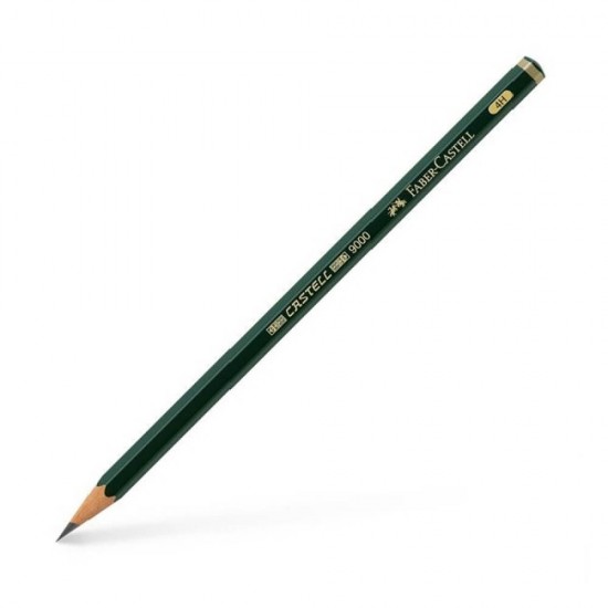 Faber-Castell 9000 Μολύβι Σχεδίου 4H Πράσινο 119014