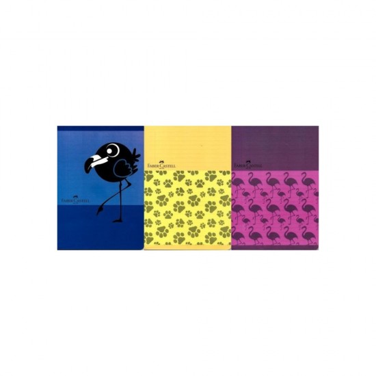 Faber-Castell Τετράδιο A5 60 φυλ. PP Μοτίβα 5075/156
