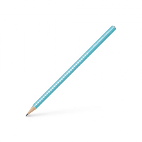 Faber-Castell Mολύβι Grip Sparkle II Τιρκουάζ 118205