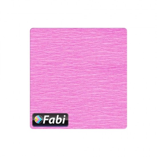 Fabi Χαρτί Γκοφρέ 50 x 200cm Ροζ 908004