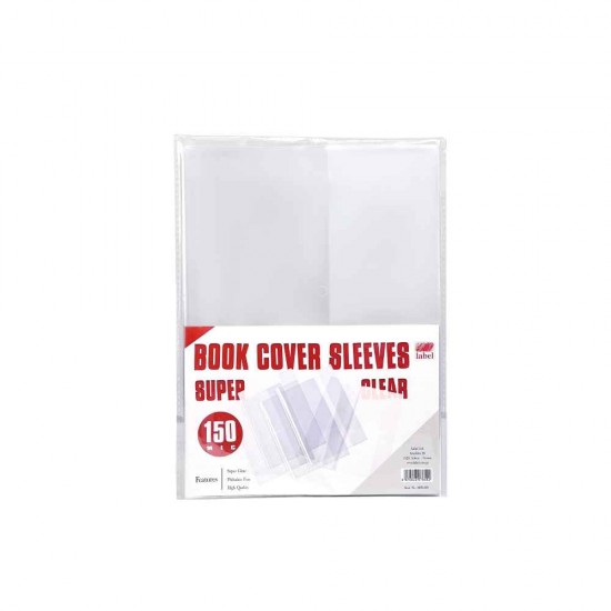 Label Διάφανα Καλύμματα Βιβλίων Α4 150mic 10 Τεμάχια Crystal Clear MFB-019