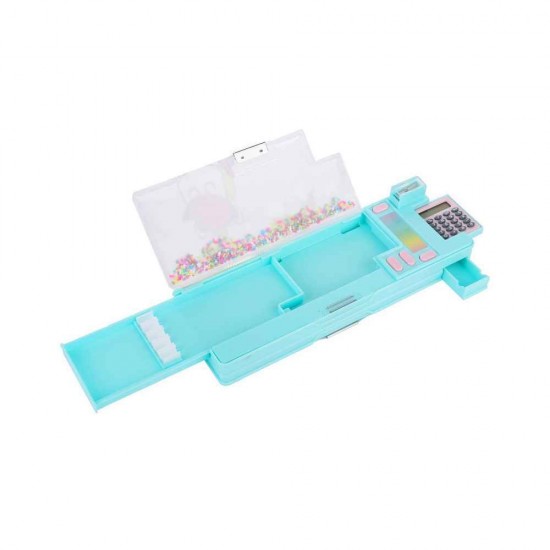Yolo Κασετίνα με 1 Θήκη Light Blue Unicorn 1τμχ 10116