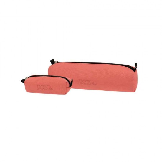 Polo Wallet Cord Κασετίνα Βαρελάκι με 1 Θήκη Beige Red 1τμχ 937006-3901
