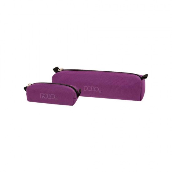 Polo Wallet Cord Κασετίνα Βαρελάκι με 1 Θήκη Μωβ 1τμχ 937006-4601