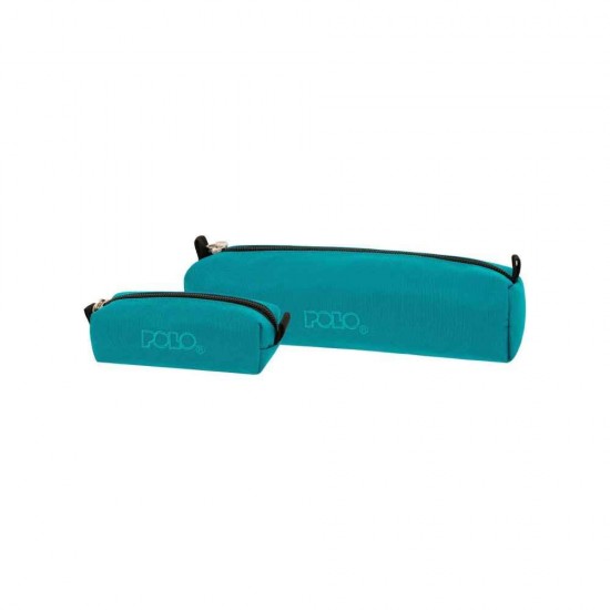 Polo Wallet Cord Κασετίνα Βαρελάκι με 1 Θήκη Τιρκουάζ 1τμχ 937006-5501