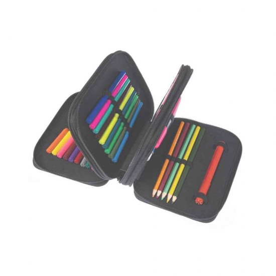 Polo Κασετίνα με 3 Θήκες Ροζ Solido 937279-4000