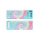 Retro Κασετίνα Γαλάζια Tie Dye με Κομπιουτεράκι 10122
