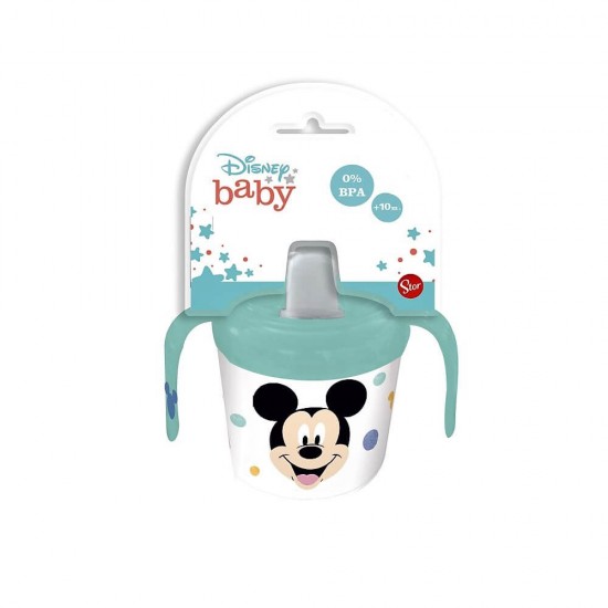 Stor Παιδικό Ποτηράκι "Cool Like Mickey" από Πλαστικό Γαλάζιο 250ml για 10m+ 530-13085