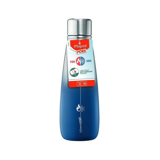Maped Μπουκάλι Θερμός σε Μπλε χρώμα 0.5lt 871103