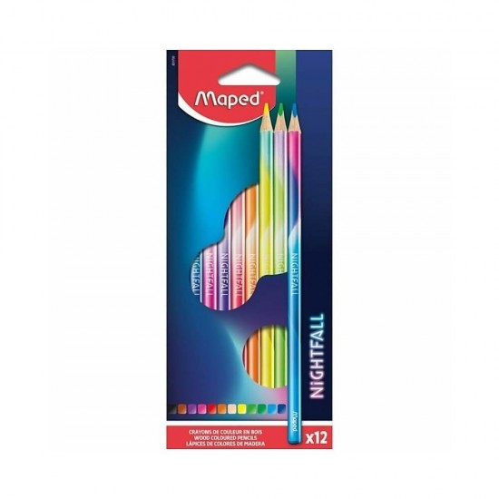 Maped Nightfall Σετ Ξυλομπογιές 12τμχ 831700