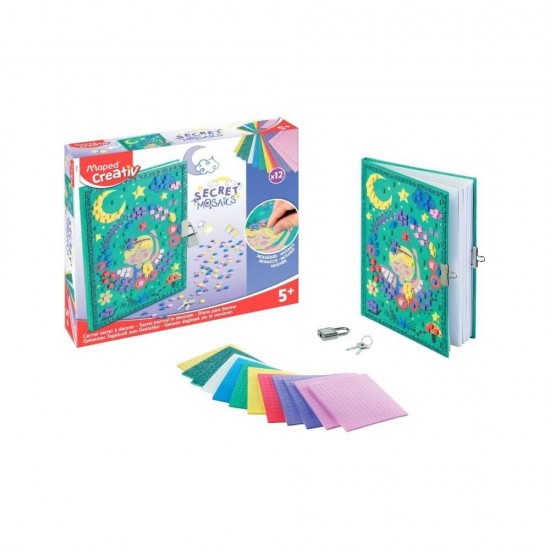 Maped Creative Secret Mosaics Μυστικό Ημερολόγιο 907057