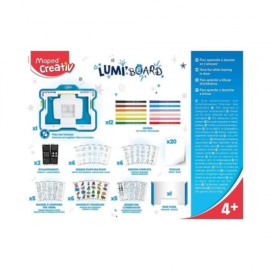 Maped Creative φωτεινός πίνακας Lumi Board 907021