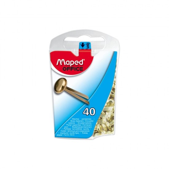Maped Διπλόκαρφα 17mm 40τμχ 330011