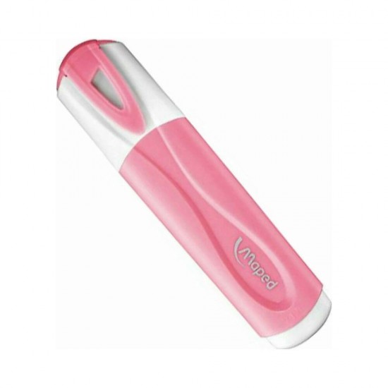 Maped Fluo Pastel Classic Μαρκαδόρος Υπογράμμισης Ροζ 5mm 742538