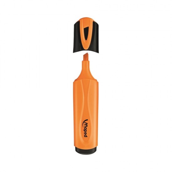 Maped Fluo Pep's Classic Μαρκαδόρος Υπογράμμισης 5mm Πορτοκαλί 742535