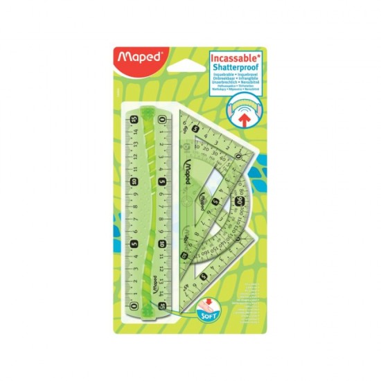 Maped Γεωμετρικό Σετ Οργάνων Flex 15cm 4τμχ 244069