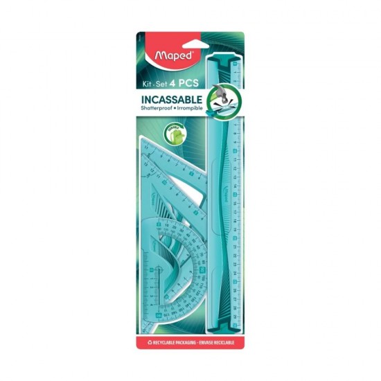 Maped Γεωμετρικό Σετ Οργάνων Flex 30cm 4τμχ 244304