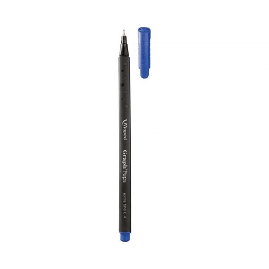 Maped Graph'Peps Μαρκαδόρος Σχεδίου 0.4mm Μπλε 749120
