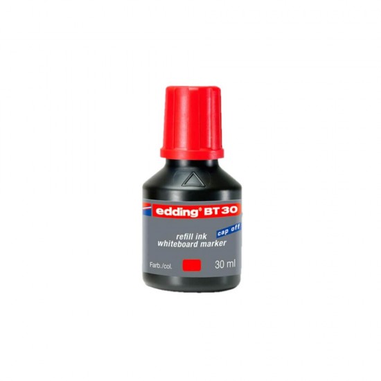 Edding Μελάνι Πίνακα 30ml Κόκκινο 406426
