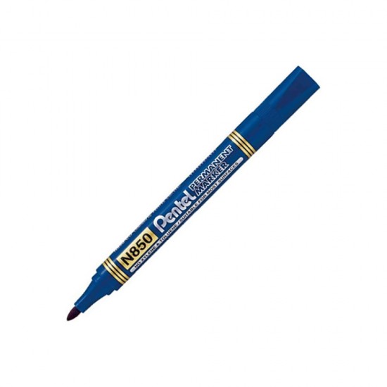 Pentel N850 Ανεξίτηλος Μαρκαδόρος Κιβωτίων Μπλε N850C