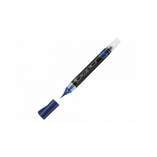 Μαρκαδόρος Pentel Arts Dual Metallic Brush Μπλέ/Πράσινο XGFHDC