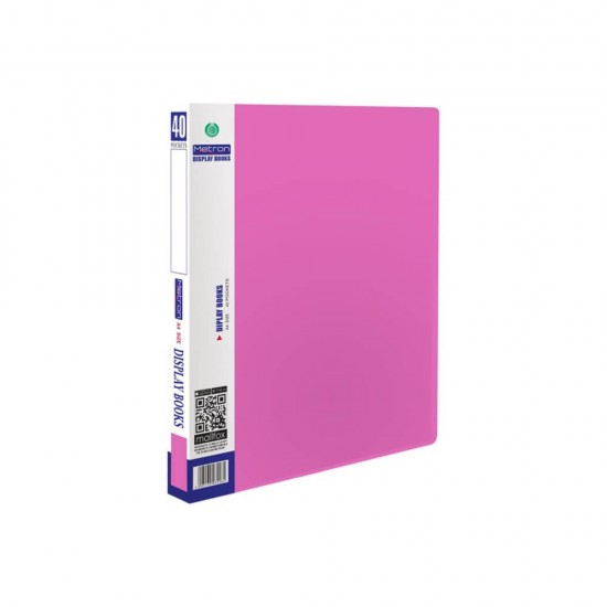 Metron Σουπλ 40θ Α4 Pastel Ροζ 907.40SP