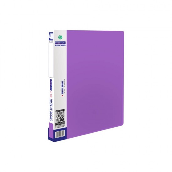 Metron Σουπλ 40θ Α4 Pastel Μωβ 907.40SV