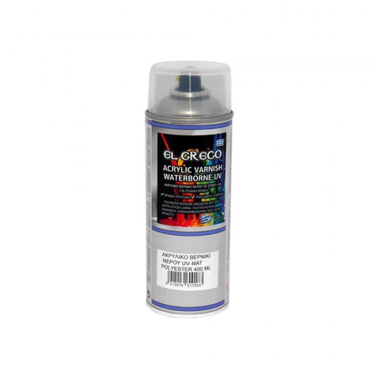 El Greco Σπρέυ Ακρυλικό Νερού Ματ 400ml 78.602.400-3
