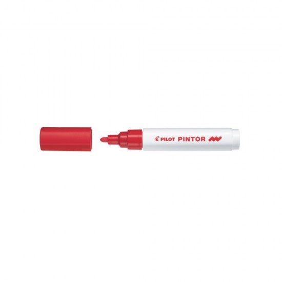 Pilot Μαρκαδόρος Paint Pintor Medium Κόκκινο SW-PT-MR