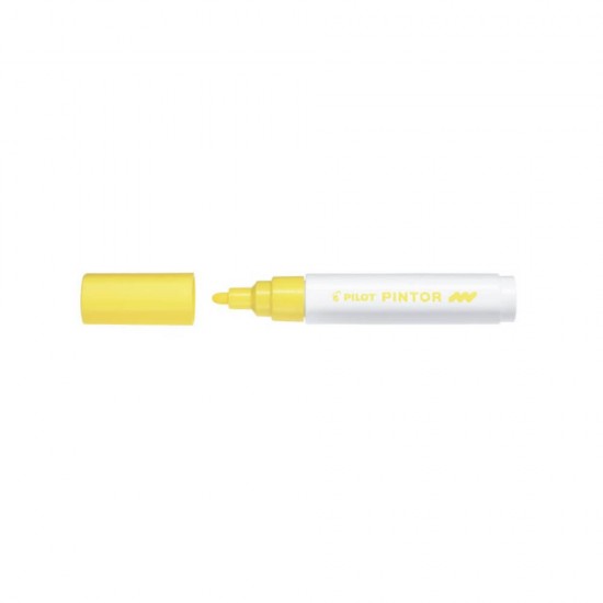 Pilot Μαρκαδόρος Paint Pintor Medium Κίτρινο SW-PT-MY
