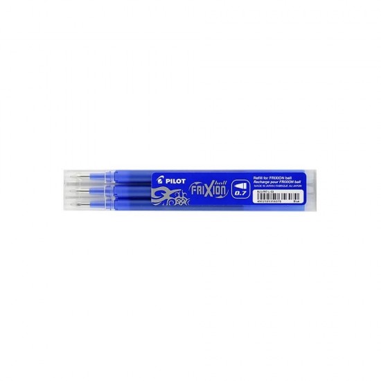 PILOT ΑΝΤΑΛΛΑΚΤΙΚΟ FRIXION BALL 0.7mm ΜΠΛΕ 3Τ BLS-FR7-S3-L