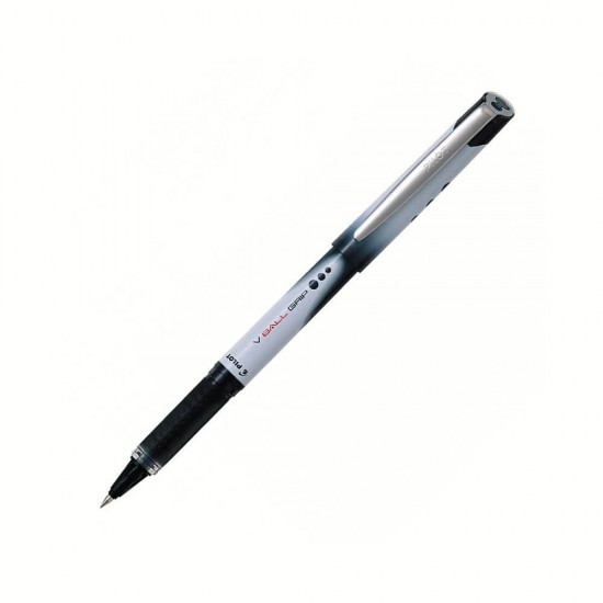 PILOT ΣΤΥΛΟ ΥΓΡΗΣ ΜΕΛΑΝΗΣ V-BALL GRIP 0.7mm ΜΑΥΡΟ BLN-VBG-7B