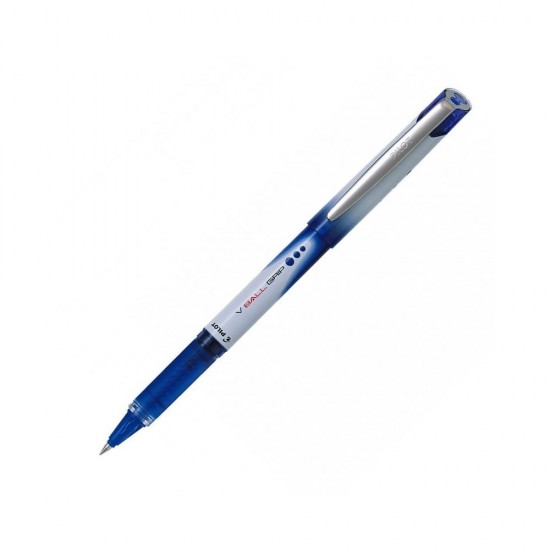 PILOT ΣΤΥΛΟ ΥΓΡΗΣ ΜΕΛΑΝΗΣ V-BALL GRIP 0.7mm ΜΠΛΕ BLN-VBG-7L