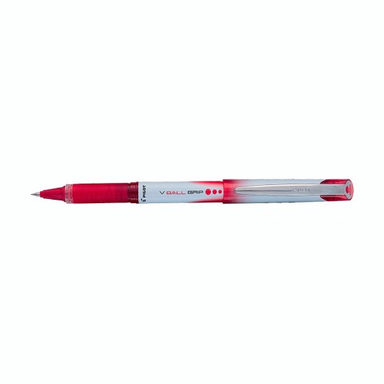 PILOT ΣΤΥΛΟ ΥΓΡΗΣ ΜΕΛΑΝΗΣ V-BALL GRIP 0.7mm ΚΟΚΚΙΝΟ BLN-VBG-7R