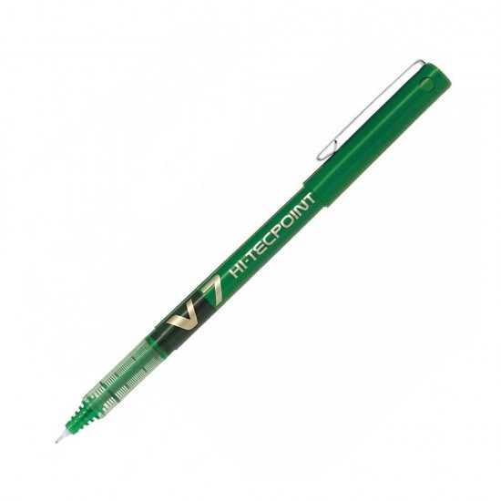 PILOT ΣΤΥΛΟ ΥΓΡΗΣ ΜΕΛΑΝΗΣ HI-TECPOINT V7 0.7mm ΠΡΑΣΙΝΟ BX-V7G
