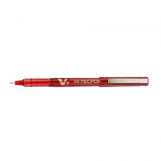 PILOT ΣΤΥΛΟ ΥΓΡΗΣ ΜΕΛΑΝΗΣ HI-TECPOINT V7 0.7mm ΚΟΚΚΙΝΟ BX-V7R