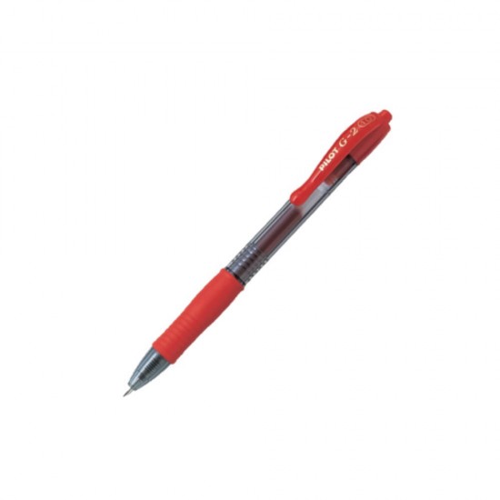 Pilot Στυλό G-2 Gel 1.0mm με Κόκκινο Mελάνι  BL-G2-10R