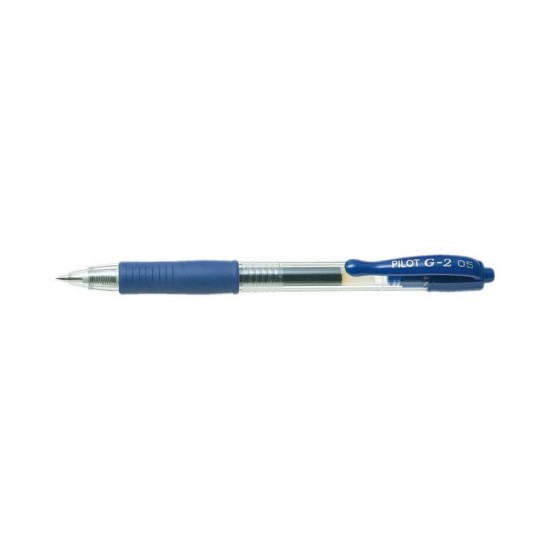 Pilot Στυλό Gel 0.5mm με Μπλε Mελάνι G-2 BL-G2-5L
