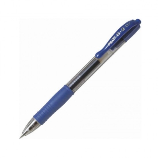Pilot Στυλό Gel 0.7mm με Μπλε Μελάνι G-2 BL-G2-7L