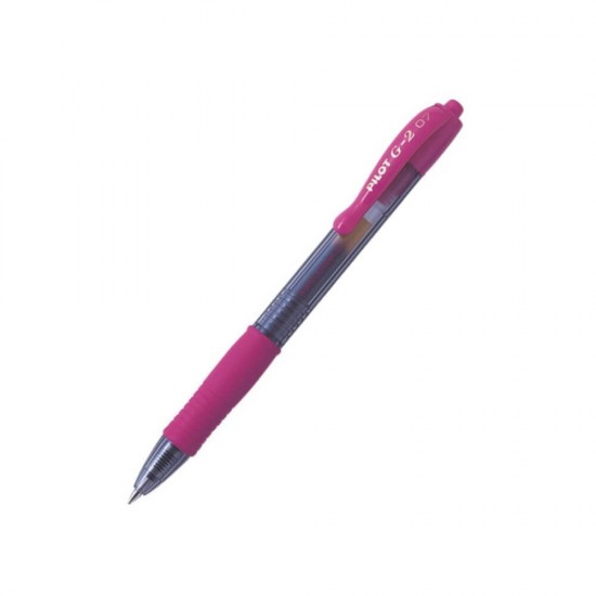 Pilot Στυλό Gel 0.7mm με Ροζ Μελάνι BL-G2-7P