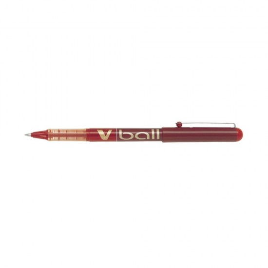 Pilot Στυλό Υγρής Μελάνης V-Ball Κόκκινο 0.7mm BL-VB7R