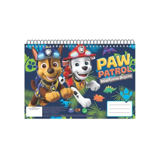 Gim Μπλοκ Ζωγραφικής Paw Patrol A4 21x29.7cm 30Φύλλα 334-38413