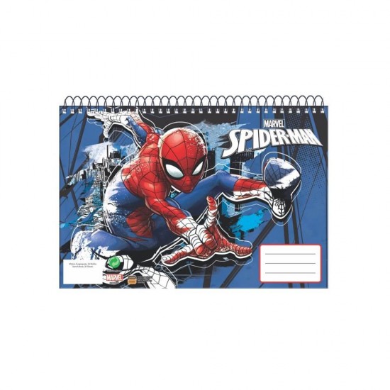 Gim Μπλοκ Ζωγραφικής Spiderman A4 21x29.7cm 30Φύλλα 337-03413